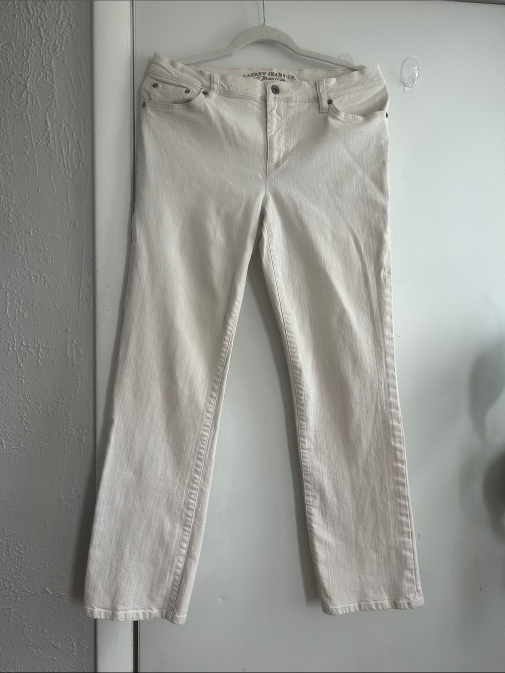 Polo by Ralph Lauren Cream Straight Leg Jeans